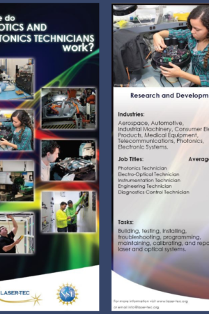 Where Do Robotics and Photonics Technicians Work Brochure